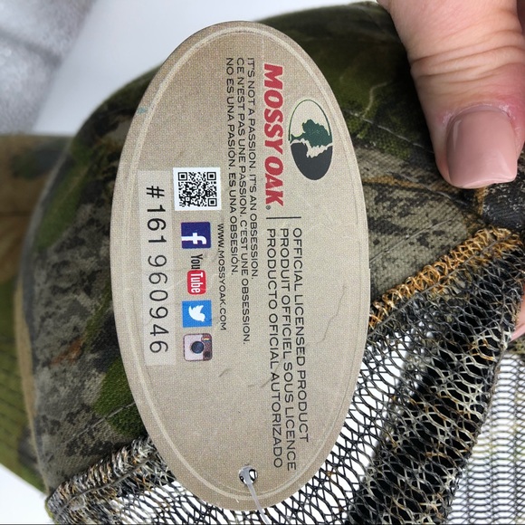 MOSSY OAK Camouflage Hunting Baseball Cap Hat - Picture 7 of 7